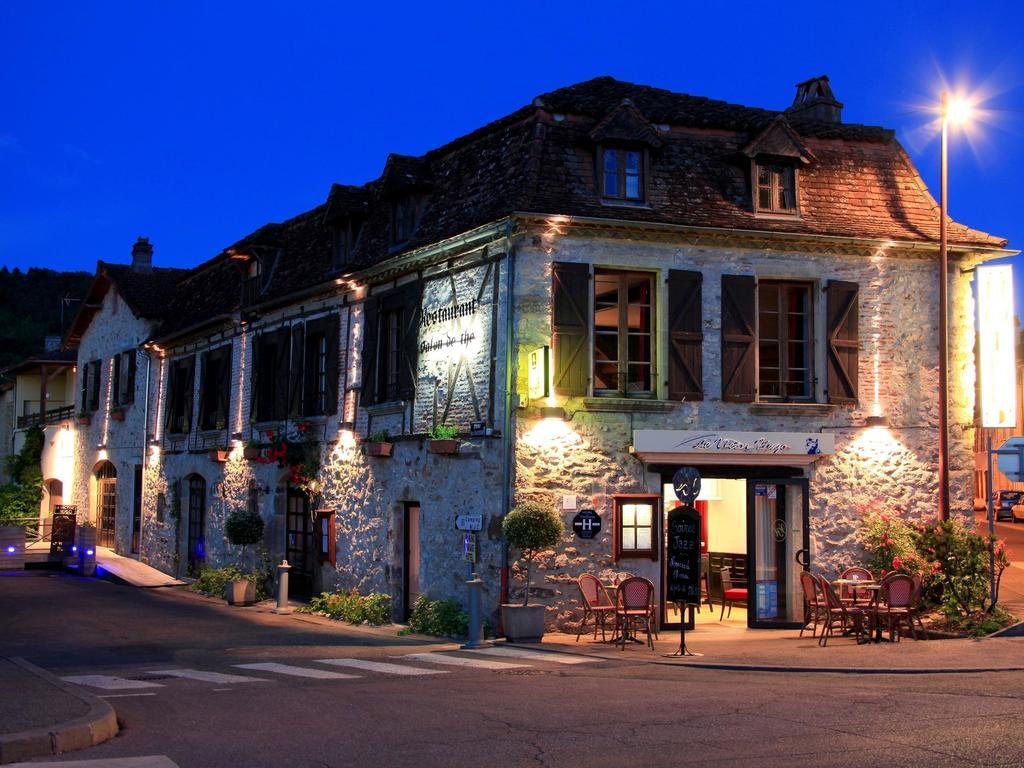 Le Victor Hugo - Hotel Et Restaurant - Logis Hotels Saint-Céré Exterior foto